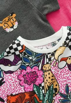Next Kinder 3 PACK - T-Shirt Print - Pink /black 11 Next Kinder 3 PACK - T-Shirt Print - Pink /black -Next Großes Kaufhaus 199f91582fd84a88a44d4f63b4a60c5e