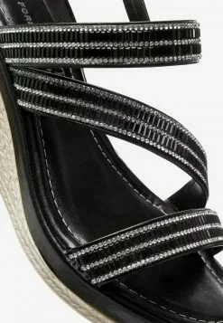 Next SILVER ASYMMETRIC SPARKLY WEDGES - High Heel Sandalette - Gold-coloured | Damen -Next Großes Kaufhaus 1a7637cc6901412e8d0e8c39356af3ea