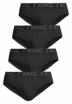 Next Herren 4 PACK - Slip - Black