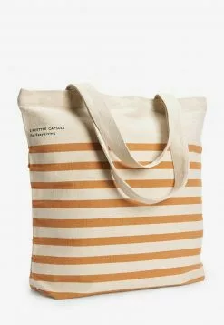 Next Damen STRIPE REUSABLE FOR LIFE - Shopping Bag - Neutral Tan Brown -Next Großes Kaufhaus 1a84399380584ac0854a786bb3fda458