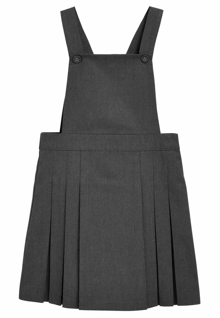Next Kinder TABARD PINAFORE - Freizeitkleid - Grey 1 Next Kinder TABARD PINAFORE - Freizeitkleid - Grey