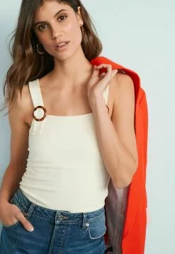 Next Damen BUCKLE STRAP - Top - Off White