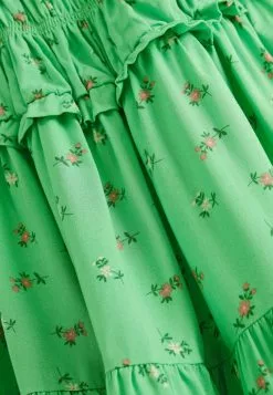 Next PRINTED SHIRRED - Freizeitkleid - Green Ditsy | Kinder -Next Großes Kaufhaus 1b76c3c50dac4d72a3bfb4b7d3622a04