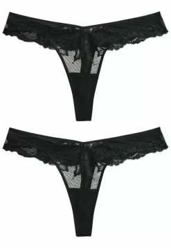 Next Damen 2 PACK - String - Black