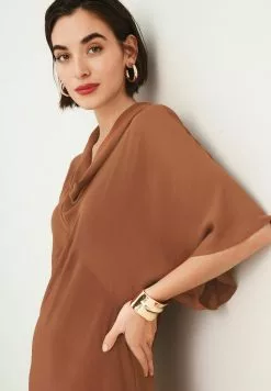 Next Damen COWL NECK - Freizeitkleid - Brown -Next Großes Kaufhaus 1c5c854b91e74d7385831eb95ce0680c