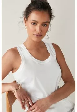 Next Damen RACER - Top - White -Next Großes Kaufhaus 1ca558f9c78245fc92cc8f3295427ee7