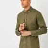 Next Herren LONG SLEEVE OXFORD - Hemd - Green