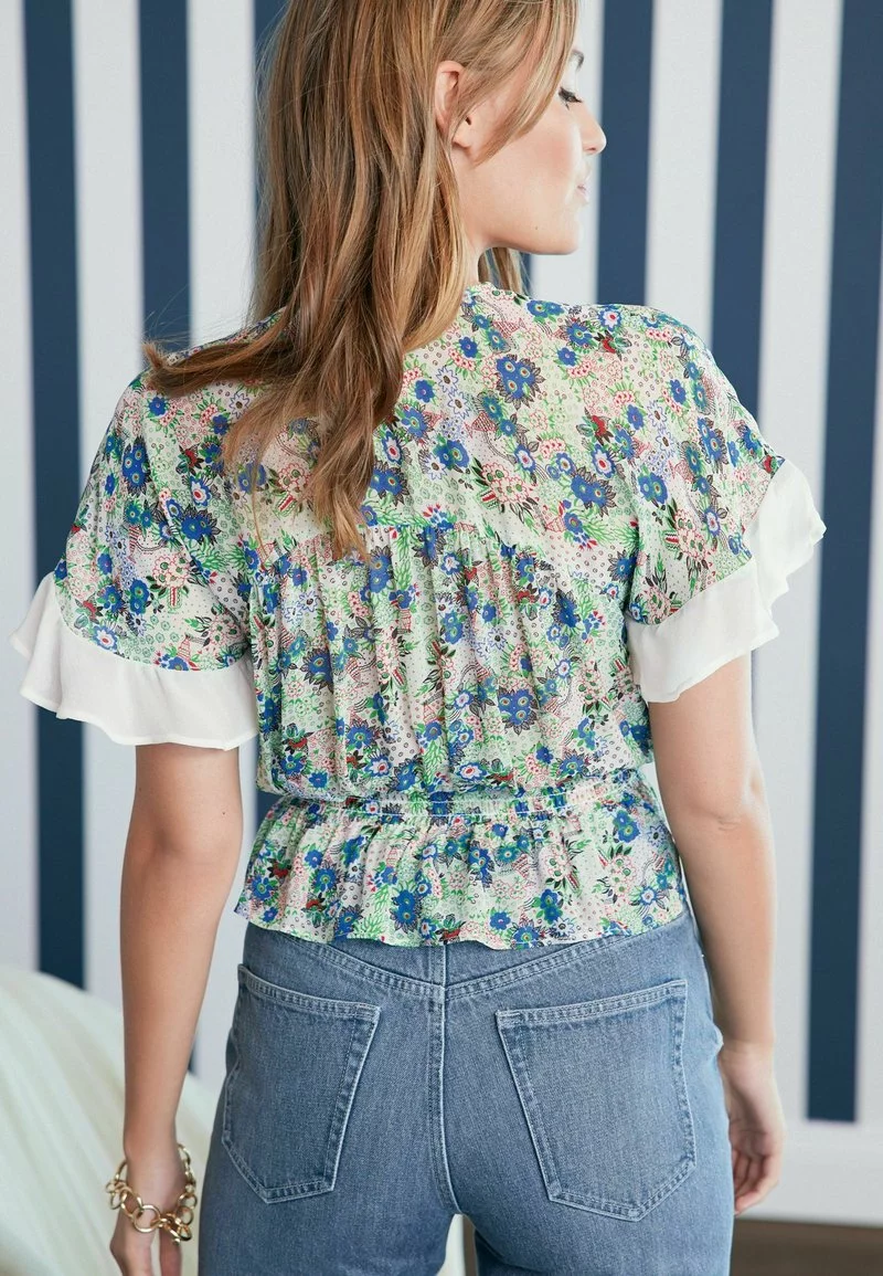 Next Damen Bluse - Off-white 2 Next Damen Bluse - Off-white – Bild 2