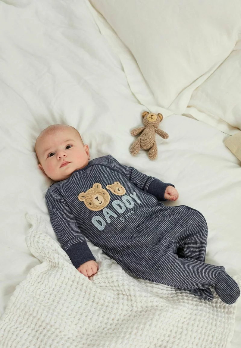 Next Kinder Strampler - Dark Blue 1 Next Kinder Strampler - Dark Blue