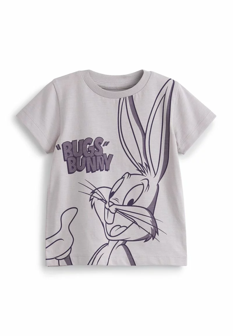 Next Kinder LOONEY TUNES BUGS BUNNY SHORT SLEEVE - T-Shirt Print - Lilac Purple 1 Next Kinder LOONEY TUNES BUGS BUNNY SHORT SLEEVE - T-Shirt Print - Lilac Purple