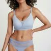 Next Damen DAISY DD+ FOREVER COMFORT - Triangel BH - Blue