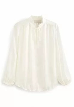 Next Damen CRINKLE - Bluse - Cream -Next Großes Kaufhaus 1daf9e4463654694a5d7d4fda1fa1da5