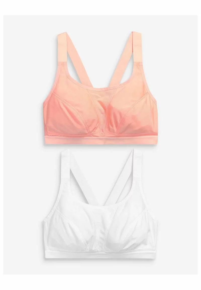 Next Damen SPORTS HIGH IMPACT 2 PACK - Bustier - Multi Coloured 1 Next Damen SPORTS HIGH IMPACT 2 PACK - Bustier - Multi Coloured