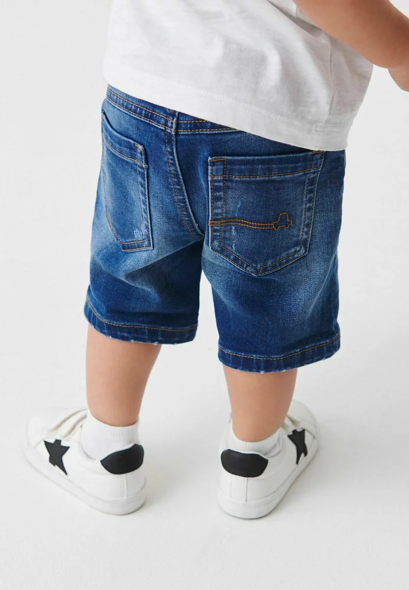Next Kinder Jeans Shorts - Mid Blue Fire Engine 2 Next Kinder Jeans Shorts - Mid Blue Fire Engine – Bild 2