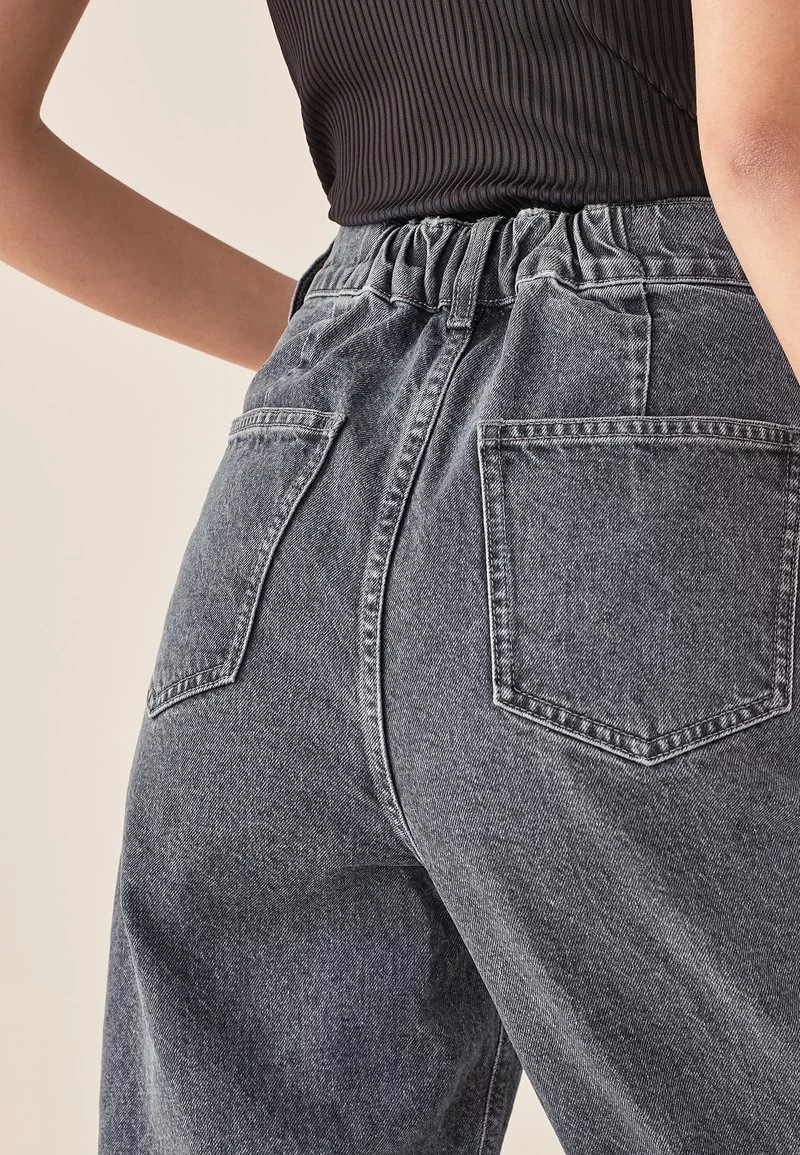 Next Damen Jeans Tapered Fit - Grey 3 Next Damen Jeans Tapered Fit - Grey – Bild 3