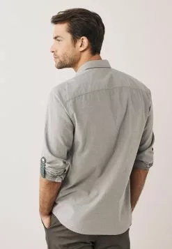 Next SIGNATURE SOFT TOUCH ROLL SLEEVE - Hemd - Grey | Herren 11 Next SIGNATURE SOFT TOUCH ROLL SLEEVE - Hemd - Grey | Herren -Next Großes Kaufhaus 1f3d5e490ea14c73b7e447bd765f649c