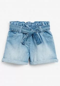 Next Kinder Jeans Shorts - Bleached Denim