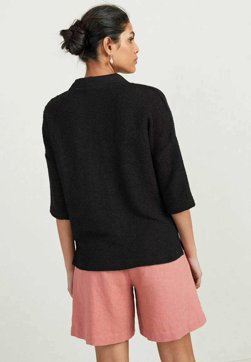 Next Damen Poloshirt - Black 3 Next Damen Poloshirt - Black – Bild 3