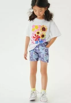 Next Kinder T-Shirt Print - Ecru White