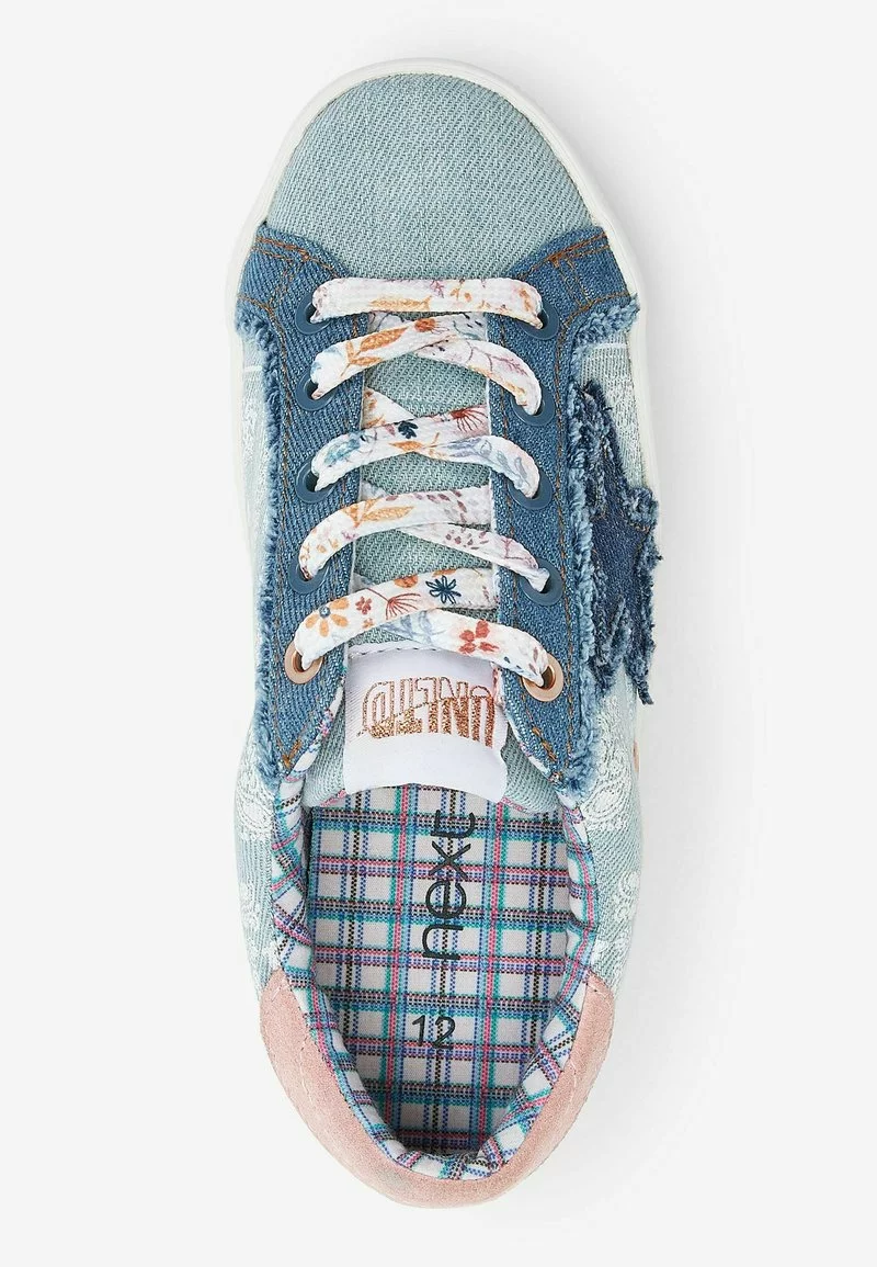 Next STAR LACE-UP - Sneaker Low - Denim Blue Patchwork | Kinder 3 Next STAR LACE-UP - Sneaker Low - Denim Blue Patchwork | Kinder – Bild 3