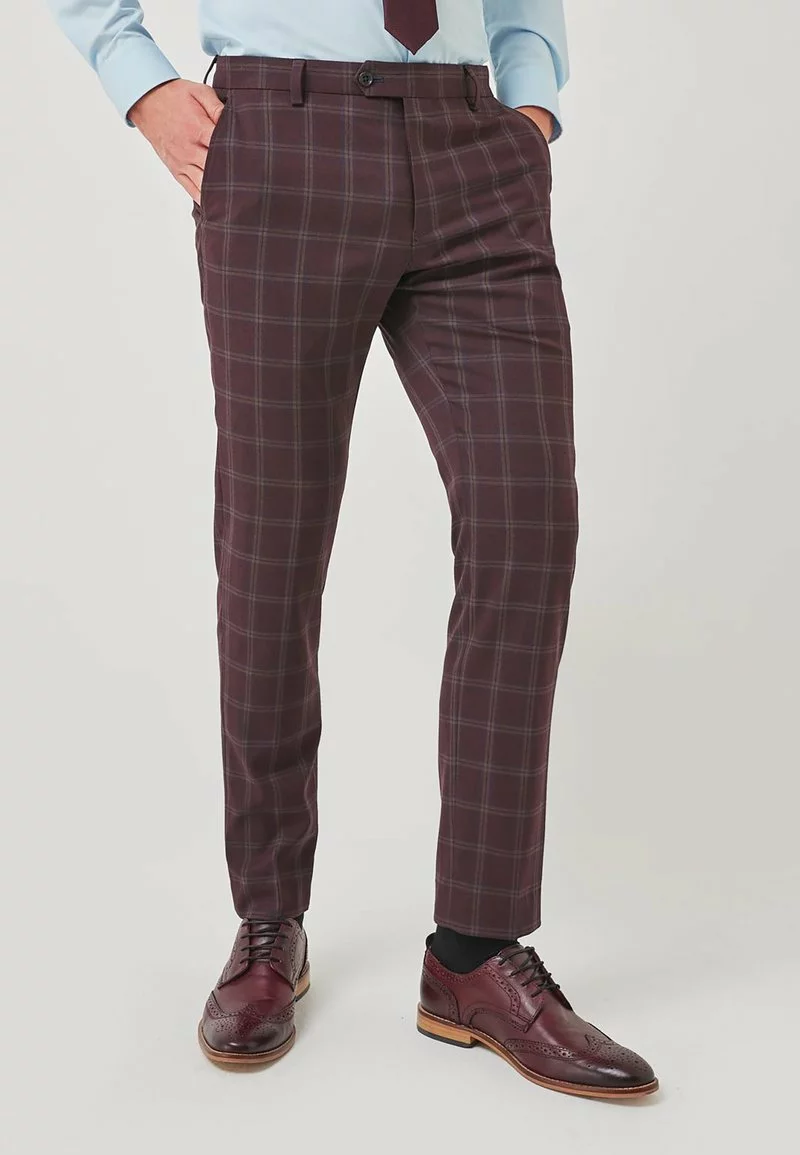 Next Herren Stoffhose - Dark Purple 1 Next Herren Stoffhose - Dark Purple