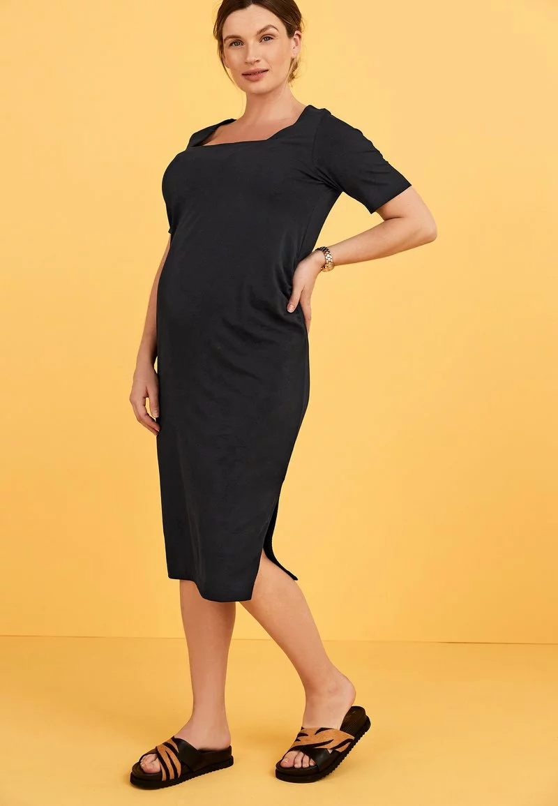 Next Damen MATERNITY - Maxikleid - Black 1 Next Damen MATERNITY - Maxikleid - Black