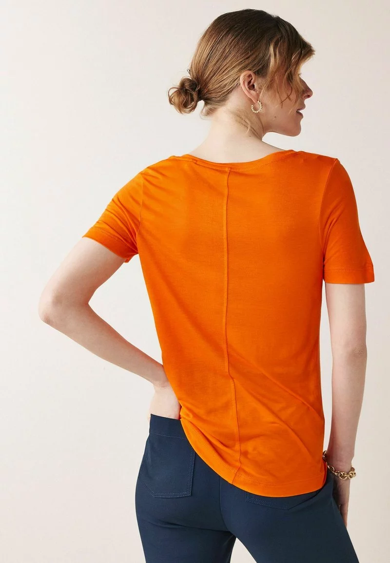 Next Damen SLOUCH - T-Shirt Basic - Orange 3 Next Damen SLOUCH - T-Shirt Basic - Orange – Bild 3