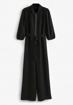 Next Damen BELTED ZIP - Jumpsuit - Black -Next Großes Kaufhaus 20aaf9bd148942e287f064b7e47029e5