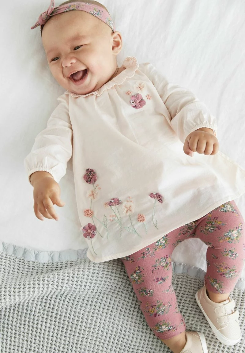 Next Kinder SET OF 3 - Tights - Pink 1 Next Kinder SET OF 3 - Tights - Pink