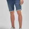 Next Herren Jeans Shorts - Blue