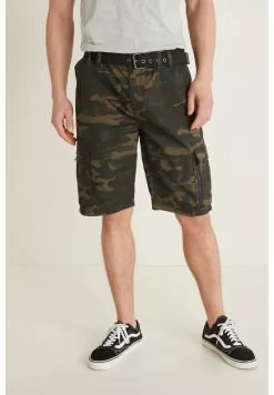 Next Herren RIPSTOP - Shorts - Khaki Green Camo