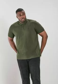 Next PLUS SIZE - Poloshirt - Dark Green Pique | Herren
