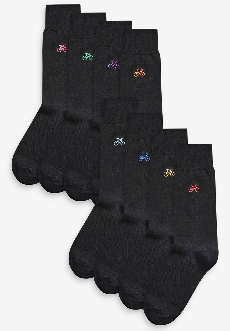 Next Herren EIGHT PACK - Socken - Black 1 Next Herren EIGHT PACK - Socken - Black