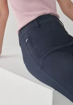 Next Damen MIT ELASTISCHER RÃ¼CKSEITE - Stoffhose - Blue -Next Großes Kaufhaus 21a45164805945e5a326f1526396dbd0