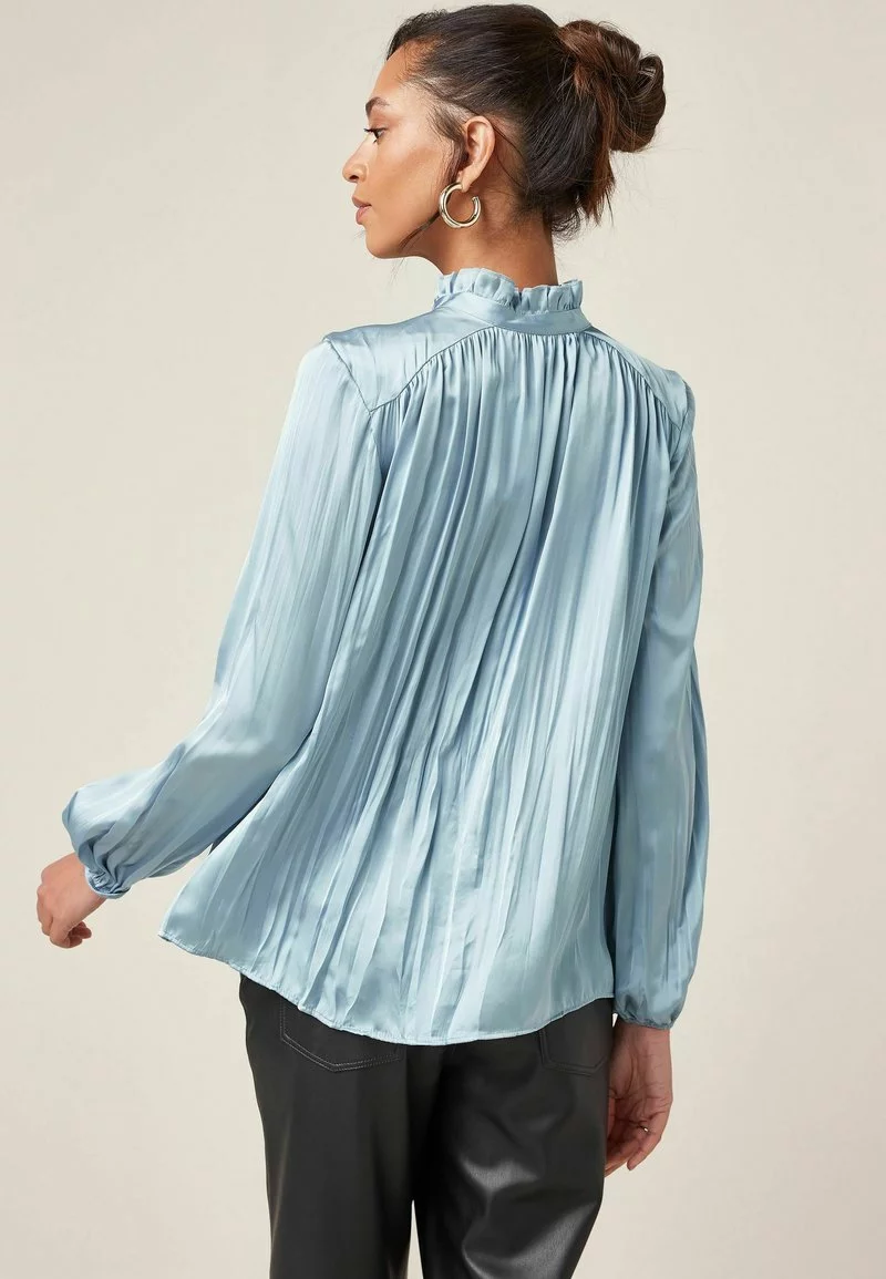 Next Damen CRINKLE - Bluse - Light Blue 3 Next Damen CRINKLE - Bluse - Light Blue – Bild 3