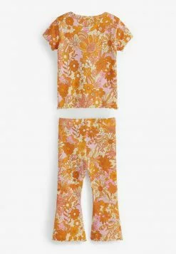 Next SET - Stoffhose - Ochre Retro Floral | Kinder -Next Großes Kaufhaus 21cf70b20f7c4e31972404ed87a3641f