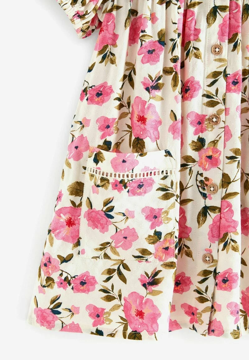 Next Kinder Freizeitkleid - Pink Floral 6 Next Kinder Freizeitkleid - Pink Floral – Bild 6