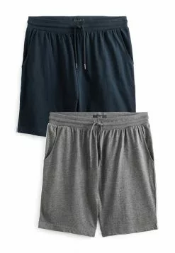 Next Herren 2 PACK - Nachtwäsche Hose - Grey Navy Blue