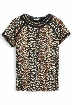 Next Damen BUBBLEHEM RAGLAN - T-Shirt Print - Brown Animal Print -Next Großes Kaufhaus 22212cd8a08b4339b8b7e2f6166976b6