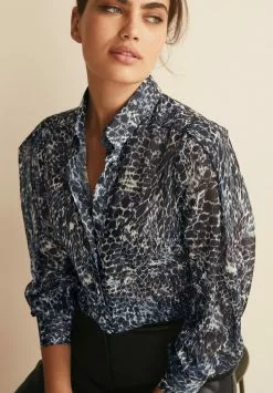 Next Damen Hemdbluse - Blue