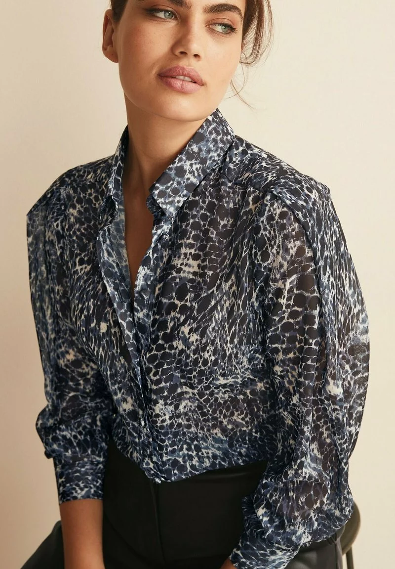 Next Damen Hemdbluse - Blue 1 Next Damen Hemdbluse - Blue