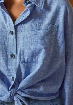 Next Damen KNOT FRONT - Hemdbluse - Blue Chambray 8 Next Damen KNOT FRONT - Hemdbluse - Blue Chambray -Next Großes Kaufhaus 22dfb8fd89764543b59d68bf855bf7f7