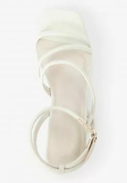 Next FOREVER COMFORT STRAPPY - High Heel Sandalette - White | Damen -Next Großes Kaufhaus 235b73c816ea4df1b033d963b8c3076f