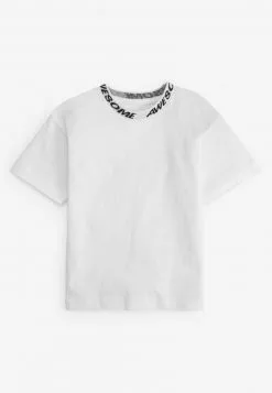 Next 2 PACK BLOCK SHORT SLEEVE - T-Shirt Print - White Purple | Kinder -Next Großes Kaufhaus 238cb5426ec04004aae35b964192c5a2