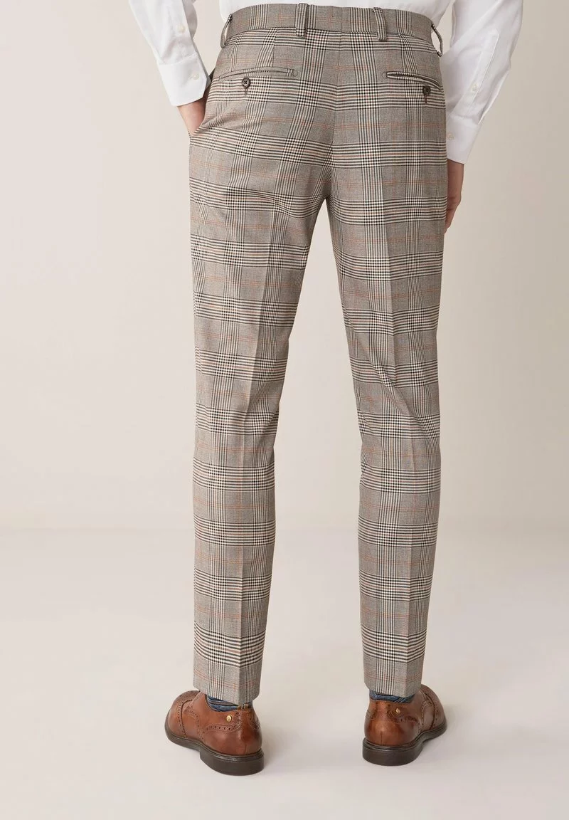 Next Herren Stoffhose - Beige 2 Next Herren Stoffhose - Beige – Bild 2