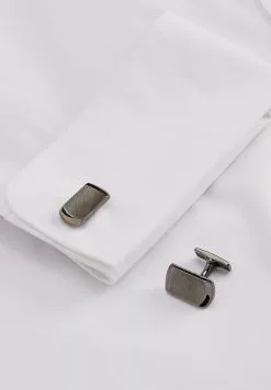 Next Herren CUFFLINKS - Manschettenknopf - Grey