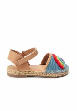 Next Kinder Riemensandalette - Denim Blue Rainbow