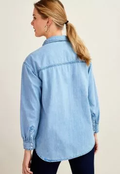 Next GATHERED SHOULDER DETAIL - Hemdbluse - Bleach Blue | Damen 7 Next GATHERED SHOULDER DETAIL - Hemdbluse - Bleach Blue | Damen -Next Großes Kaufhaus 23f28fec6dd64cb6bde4e5f0b0e81f64