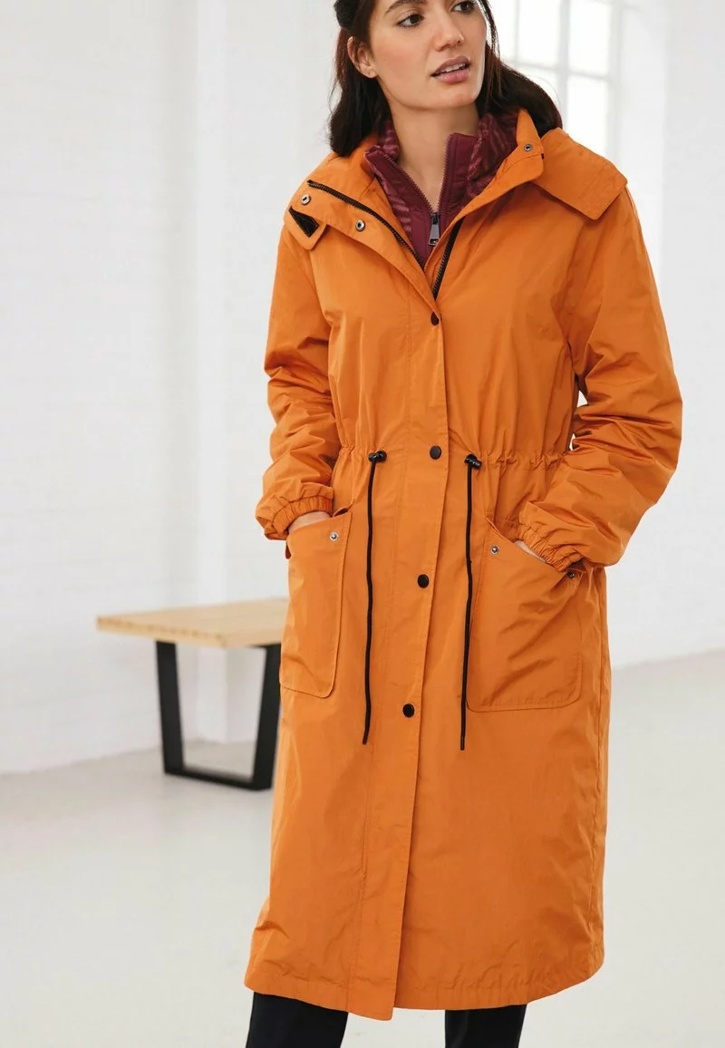 Next Damen LONGLINE - Parka - Orange 2 Next Damen LONGLINE - Parka - Orange – Bild 2