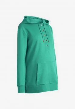 Next Damen POPPER FRONT - Kapuzenpullover - Green 13 Next Damen POPPER FRONT - Kapuzenpullover - Green -Next Großes Kaufhaus 24479de99b2744f887348535293b85b0